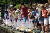 Model Boat Regatta Starting Line